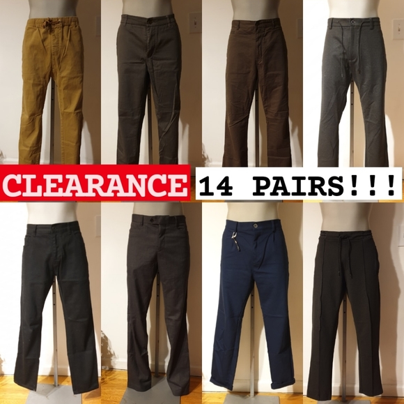 14 Size 34 Pants and Jeans